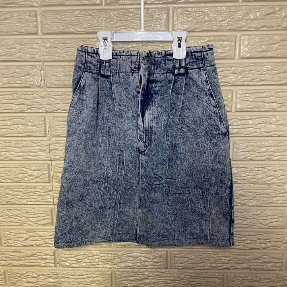 Vintage Acid Wash Skirt sz 8